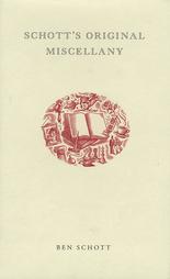 Schott's Original Miscellany by Ben Schott (2003, Hardcover)
