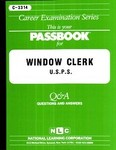 Window Clerk (Usps) by Jack Rudman (1994, Paperback)