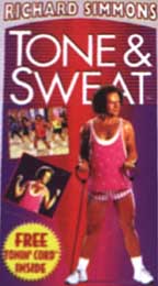 Richard Simmons - Tone & Sweat (2001, VHS)