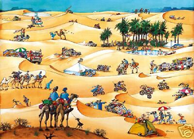 1500 pieces HEYE PUZZLE  Paris Dakar   NEW  