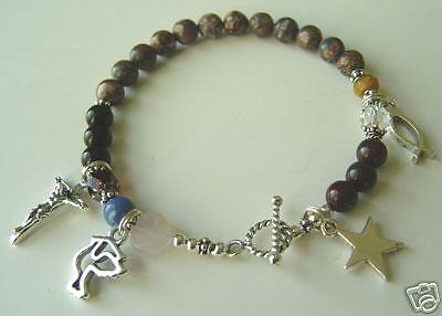 Story of Jesus bracelet , STERLING SILVER  