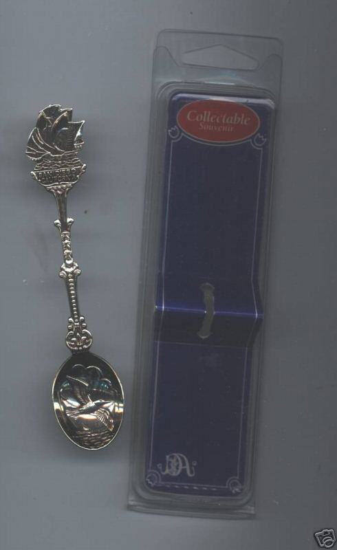 COLLECTIBLE SAN DIEGO CA. STATE SOUVENIR SILVER SPOON  