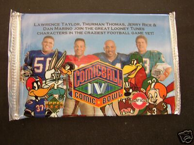 1992 UPPER DECK COMIC BALL IV COMIC BOWL FB CARD PACK  