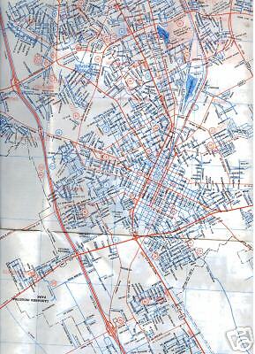 Street Map Bryan, College Station A&M, Brazos County TX  