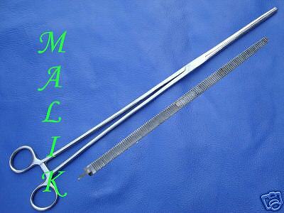 NEW 10in Straight SURGICAL FORCEPS HEMOSTAT INSTRUMENTS  