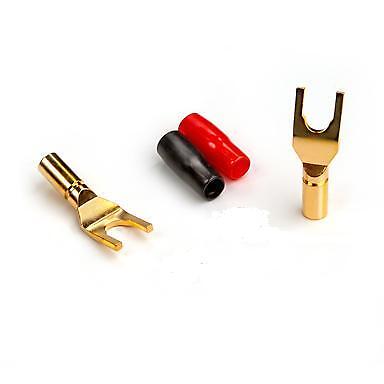 MIT Iconn Regular Spades set of 4 for speaker cables  