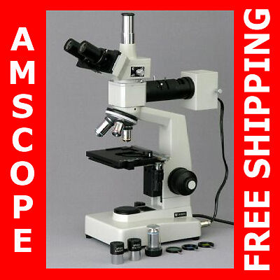 40X 1600X METALLURGICAL MICROSCOPE + 1.3MP USB CAMERA 013964501247 