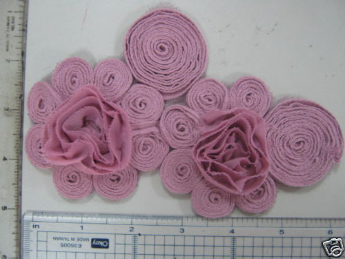 Sew On Fabric Patch, Flower Applique, Sewing Notion  