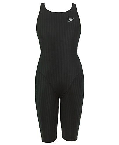 Speedo Girls Racing Blk Aquablade Recordbreaker Leg 24  