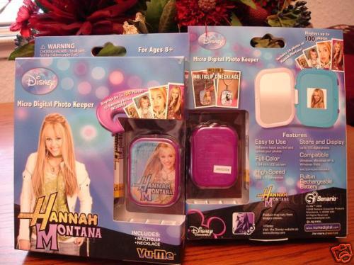 Hannah Montana micro digital 100 photo keeper NEW $50  