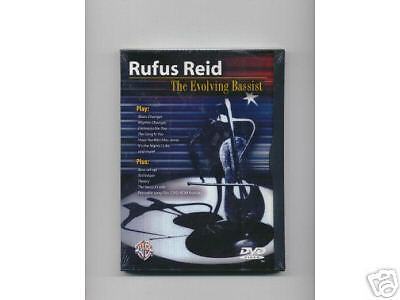 RUFUS REID   EVOLVING BASSIST STAND UP UPRIGHT BASS DVD  