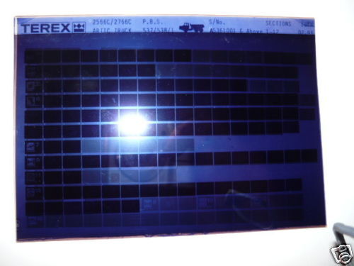 Terex Parts Manual 2566C 2766C 536Hual Truck Microfiche  