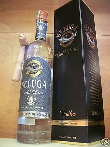 VODKA RUSSIAN DISTILLERY BELUGA GOLD LINE  