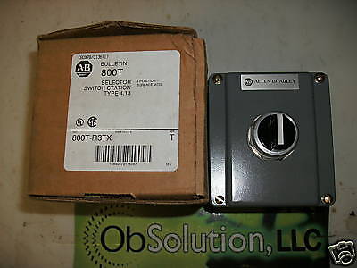 Allen Bradley 800T R3TX 800TR3TX SWITCH STATION NEW  