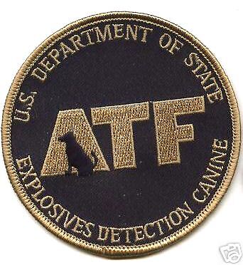 atf k 9 series 2051712 atf k 9 patch is approximately 7 5 cm w x 7 5 