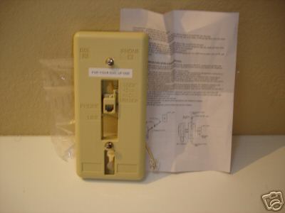 NEW WALL MOUNT DSL/PHONE LINE 2 CONDITIONER/FILTER ADSL