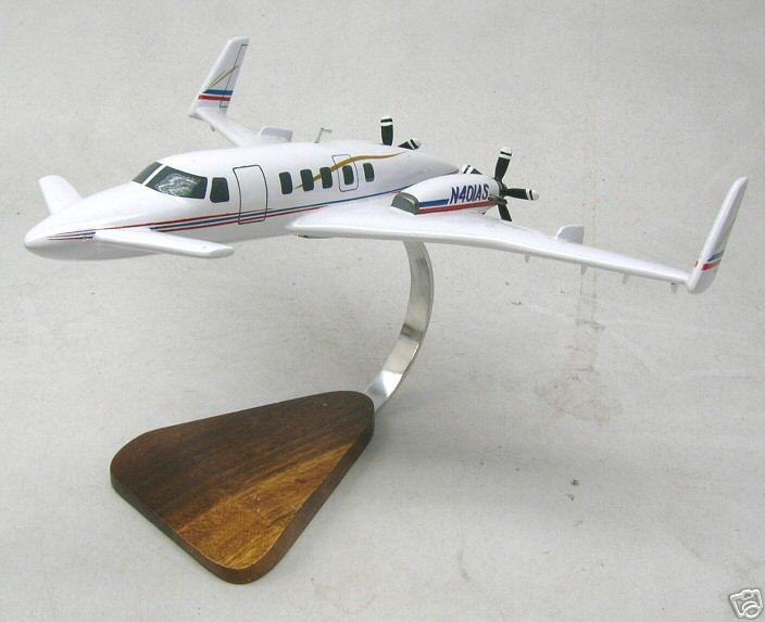 Beechcraft Starship Rutan Airplane Wood Model   