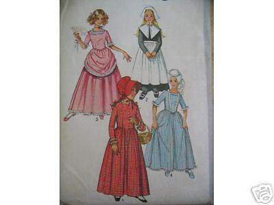 Simp 9516 OOP Puritan 18th Century Costumes Pattern  