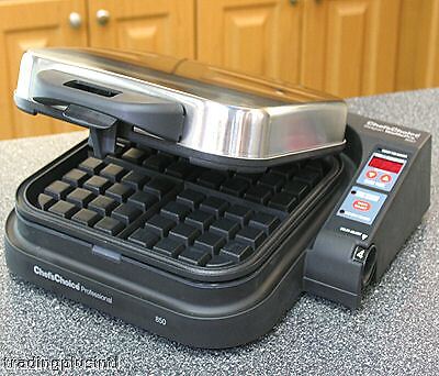 Chefs Choice Belgian Waffle Maker Baker Texture Select  