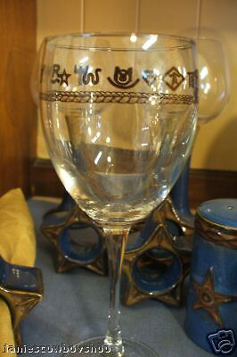 Western Wine Glasses Braded Glassware Dinnerware 106  