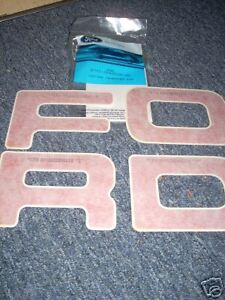Ford bronco tailgate letters #10
