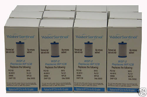 WF1CB Replacement WSF 4 Water Sentinel 12 PACK,WF284  