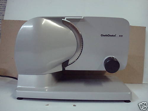 CHEFS CHOICE PREMIUM ELECTRIC FOOD MEAT SLICER 610 NEW IN BOX 