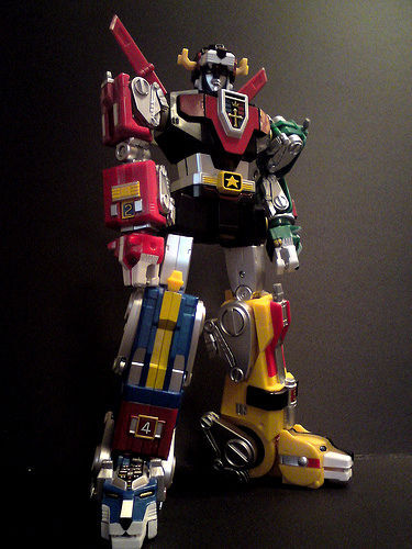   Voltron Lion Force Plastic Version TRANSFORMERS DX Toynami 5 Figure