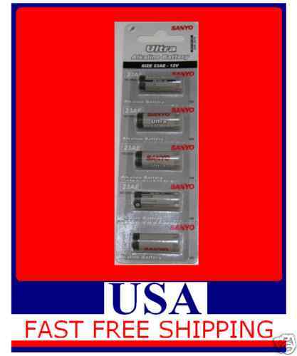 New Sanyo Ultra 23AE A23 23A 12V E23A BATTERY FAST  