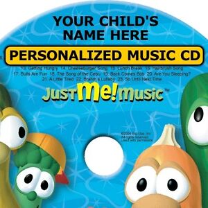 VeggieTales Silly Song Personalized Children's Music CD