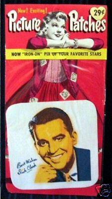 1950 Dick Clark Rock N Roll Picture Patch Old Stock