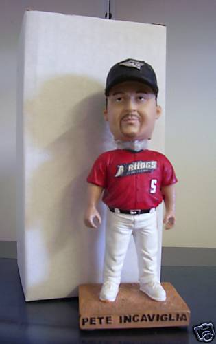 Pete Incaviglia Grand Prairie Airhogs 2008 Promotional Bobble