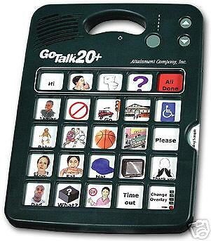 GoTALK 20+ SPEECH DEVICE wSOFTWARE Special Needs Stroke  