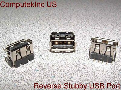 Laptop Stubby Reverse USB Replacement Port Compaq HP #5  