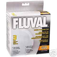 PACK FLUVAL FX5 WATER POLISHING PADS FILTER MEDIA  