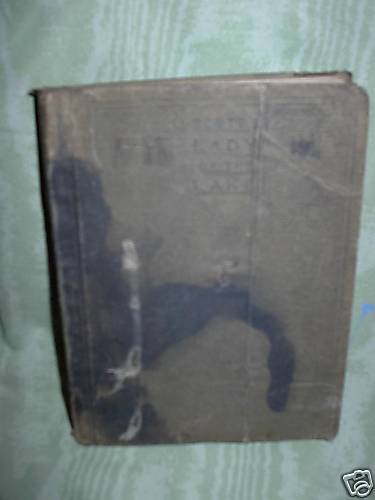 1913 Book The Lady ofThe Lake Walter Scott MacMillan CO  