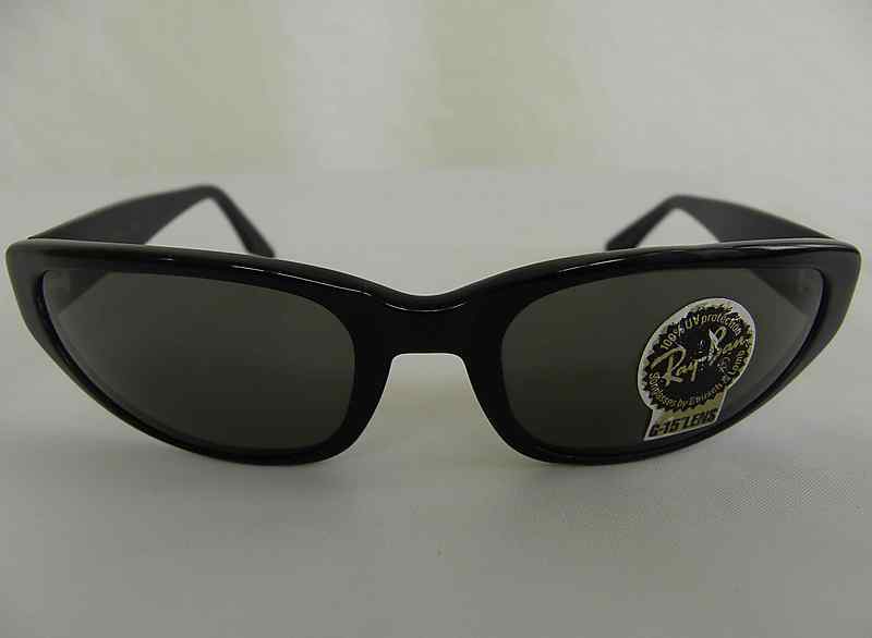 RAY BAN MOONSTONE CAT EYE W1924 BLACK SUNGLASSES  