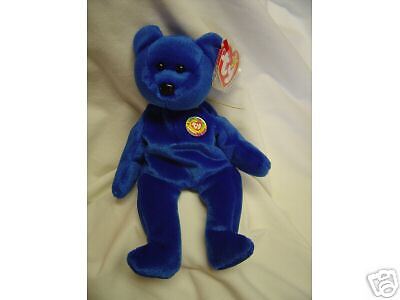 TY Beanie Baby ~ CLUBBY I ~B.B. OFFICIAL CLUB~MINT~RARE  