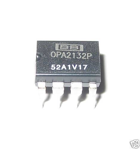 BB OPA2132P Precision Hi Speed FET INPUT OP Amp OPA2132  