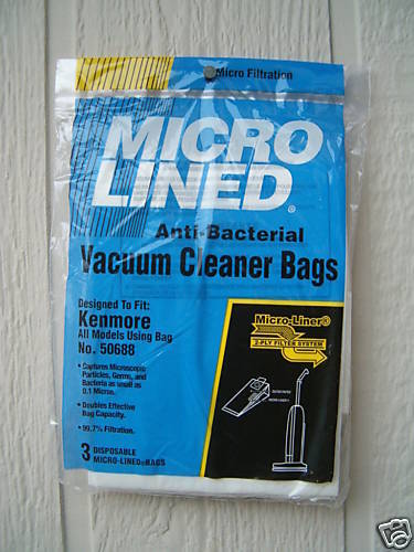 12 BAG KENMORE 50688 50690 Allergy VACUUM CLEANER   