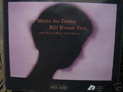 BILL EVANS WALTZ FOR DEBBY ORIGINAL Sealed 180 Gm LP  