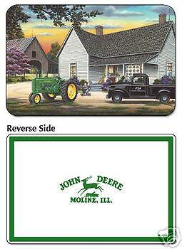 John Deere Placemats (2) Home Sweet Home  