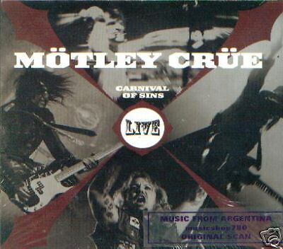 MOTLEY CRUE CARNIVAL OF SINS LIVE 2 CD SET NEW 2006  
