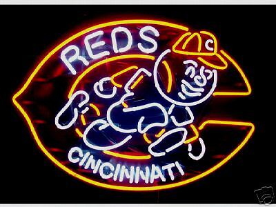 Cincinnati Reds Big Red Machine Neon Bar Sign  