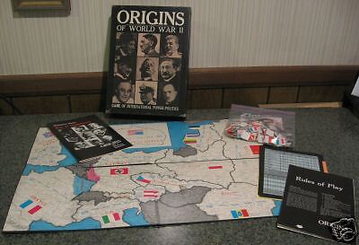 Origins game of Diplomacy wargame by Avalon Hill Used  