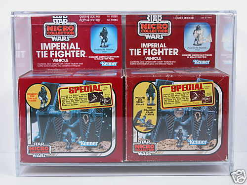 Star Wars Special Offer Micro Tie Fighter Set MIB AFA  