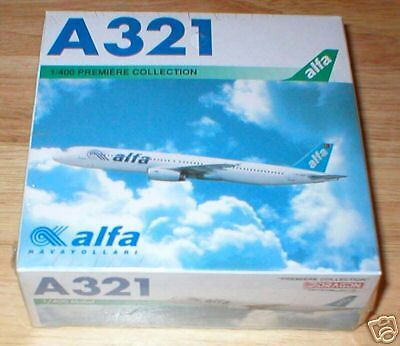 Dragon Wings Alfa A321 1/400 Diecast Plane NEW SEALED  