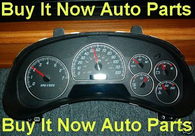 2003 2004 GMC Envoy XL Instrument Cluster Speedometer Tach *Note w 