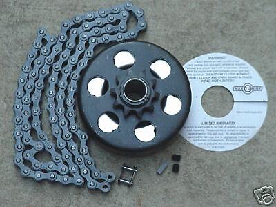 Minibike Parts Go Kart 3/4 Bore Clutch & Chain #41  