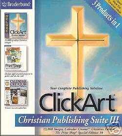 Christian Click Art Publishing Suite 3~13,000 images 716882524342 
